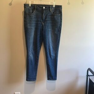 American Eagle Super Hi-Rise Jegging 360 Next Level Stretch sz 12 Short
